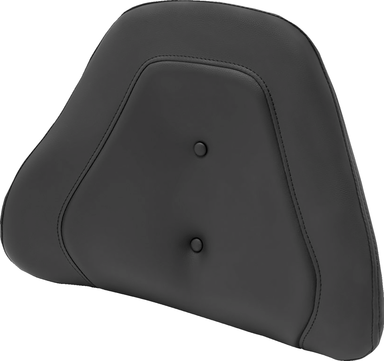 Bill's Exhausts SADDLEMEN Tour-Pak Backrest Pad Cover in black with pillow top, designed for motorcycle seats.