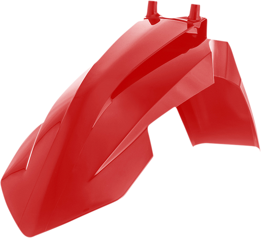 ACERBIS Front Fender - Red 2449510004 - Howling Moto