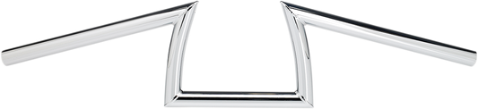 Chrome BILTWELL Keystone Handlebar by Bill's Exhausts, showing sleek, curved motorcycle handlebar with chrome finish.