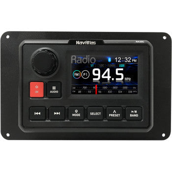 Can-Am NAVATLAS Dash Bracket 3-inch Source Kit by Bill's Exhausts mounted on vehicle dashboard with mounting hardware visible