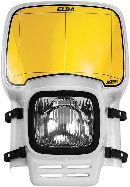 ACERBIS Elba Headlight - White 2633050002 - Howling Moto
