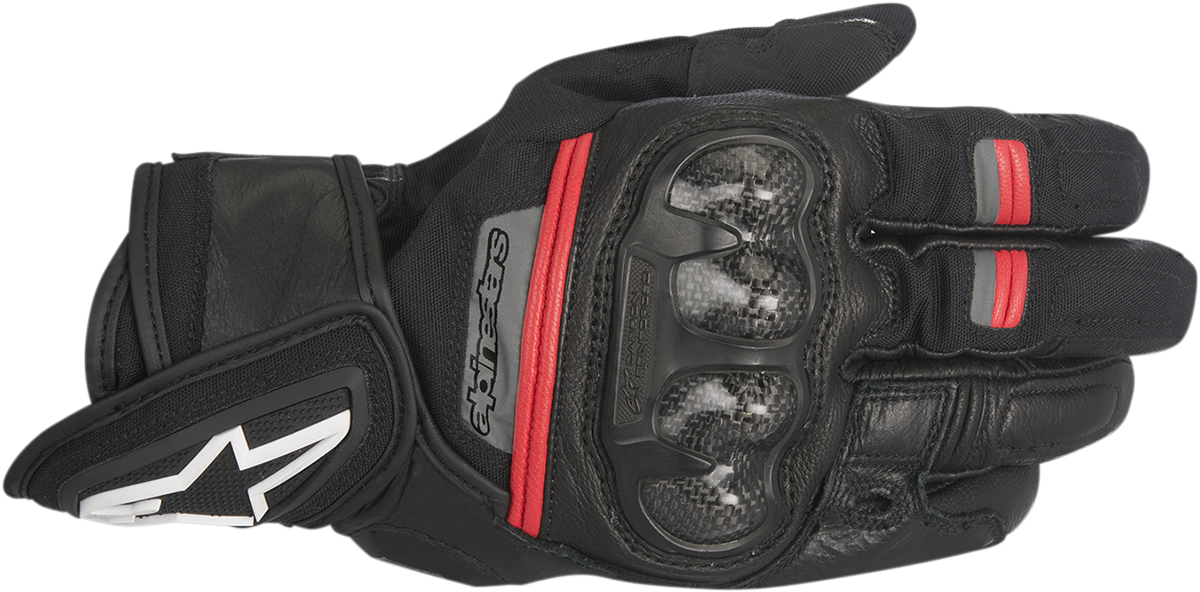 ALPINESTARS Rage Drystar® Gloves - Black/Red - 3XL 3526817-13-3X - Howling Moto