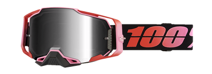100% Armega Goggles - Guerlin - Silver Mirror 50005-00023 - Howling Moto