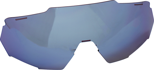 100% Racetrap Lens - HiPER Blue Multilayer Mirror 62037-122-01 - Howling Moto