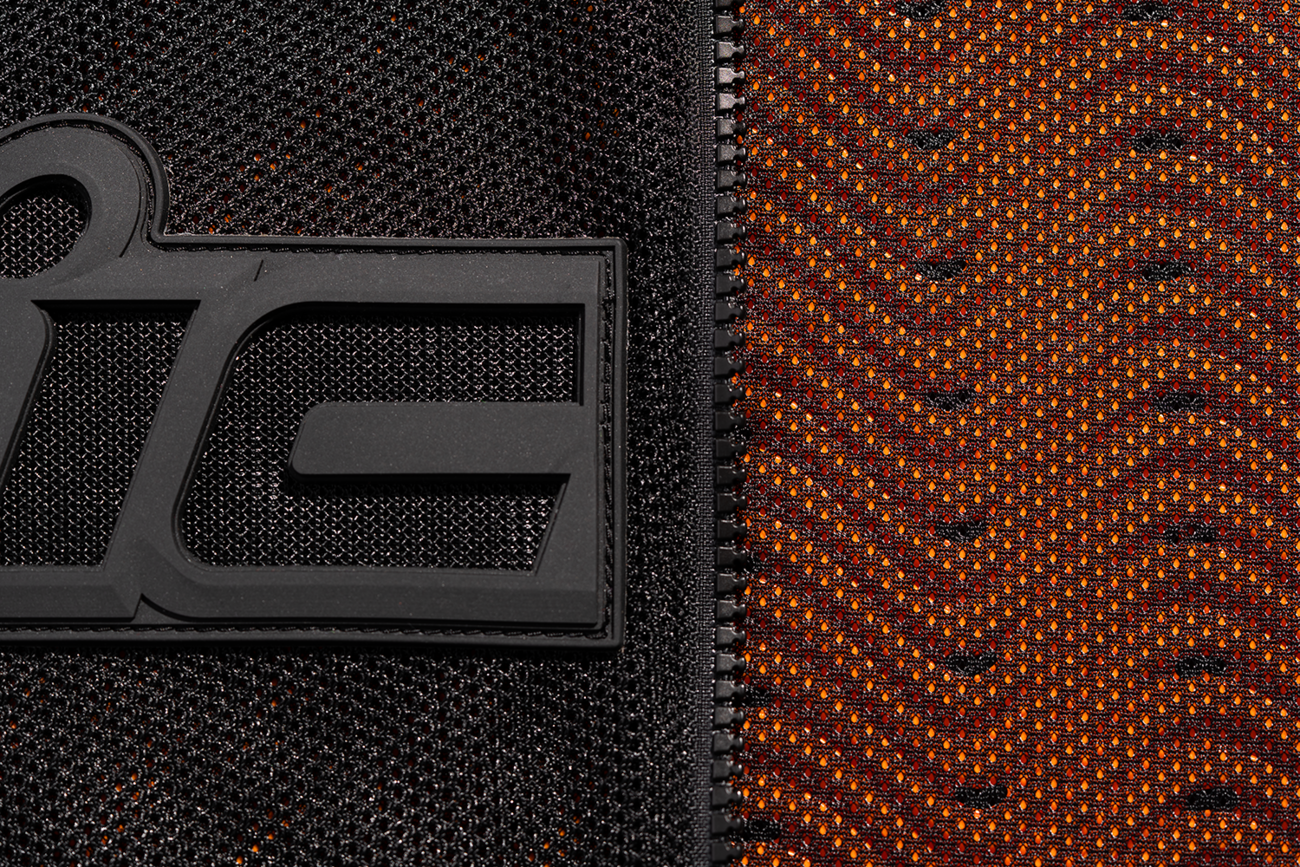 Black ICON Mesh AF™ leather jacket in XL from Bill's Exhausts, featuring mesh panels and a sleek, stylish design.