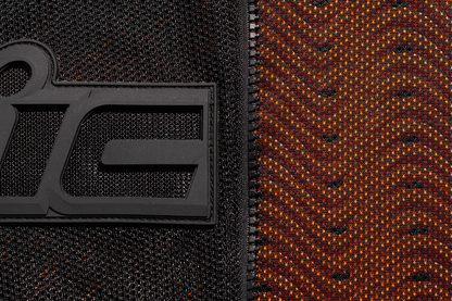 Black ICON Mesh AF™ leather jacket by Bill's Exhausts, small size, featuring mesh details and sleek design.