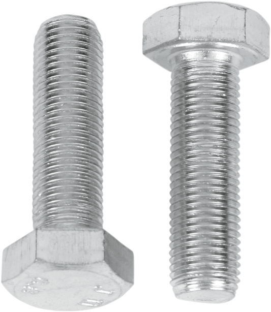 Bill's Exhausts Show Chrome Bolts Riser for VTX1300 engine, shiny chrome finish, detailed close-up image.