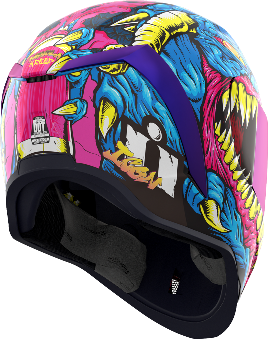 Blue ICON Airform™ Helmet Kryola Kreep MIPS® in XS size, featuring aerodynamic design and adjustable straps.