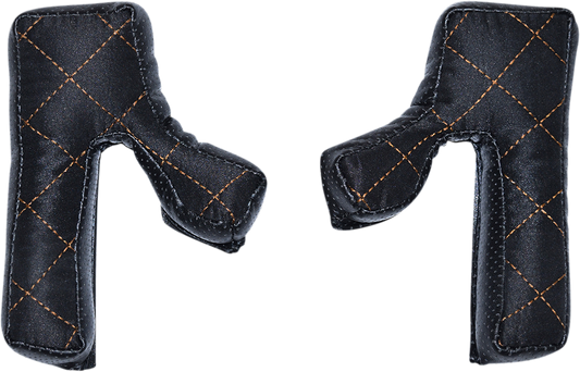 Bill's Exhausts AFX FX-78 Cheek Pads 2XL helmet parts, soft foam padding for helmet comfort and fit.