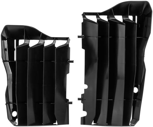 ACERBIS Radiator Louvers - Black - Honda 2691520001 - Howling Moto