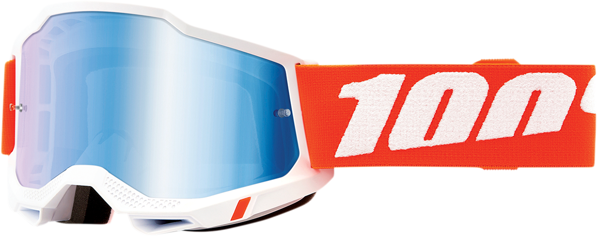 100% Accuri 2 Goggles - Sevastopol - Blue Mirror 50221-250-17 - Howling Moto