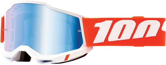 100% Accuri 2 Goggles - Sevastopol - Blue Mirror 50221-250-17 - Howling Moto