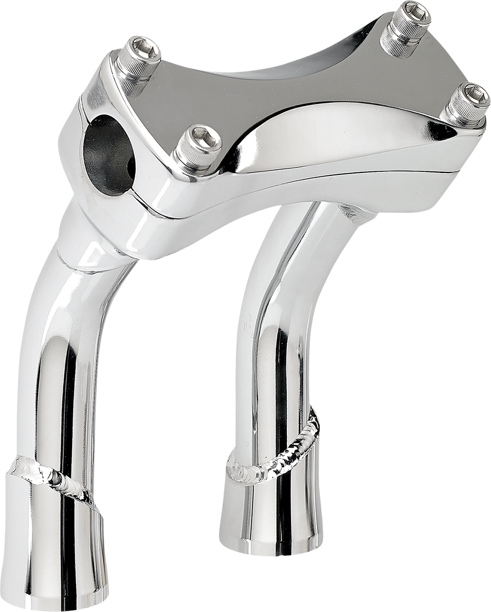 BILTWELL Risers - Murdock - Oversized - Pullback - 6" - Chrome 6414-105-06 - Howling Moto
