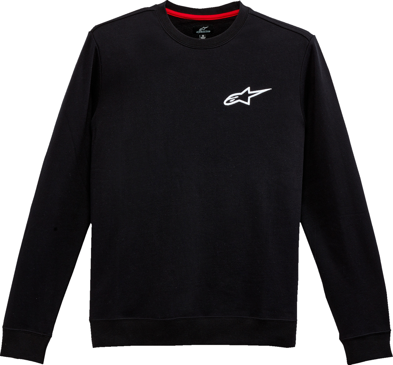 ALPINESTARS Ageless Crew Fleece - Black - XL 1232-51020-10XL - Howling Moto