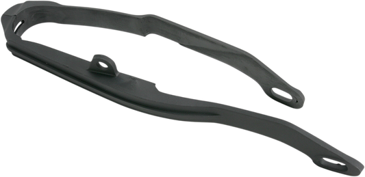 Black ACERBIS Chain Slider for Honda motorcycles, designed for durability and protection on the bike's chain area.
