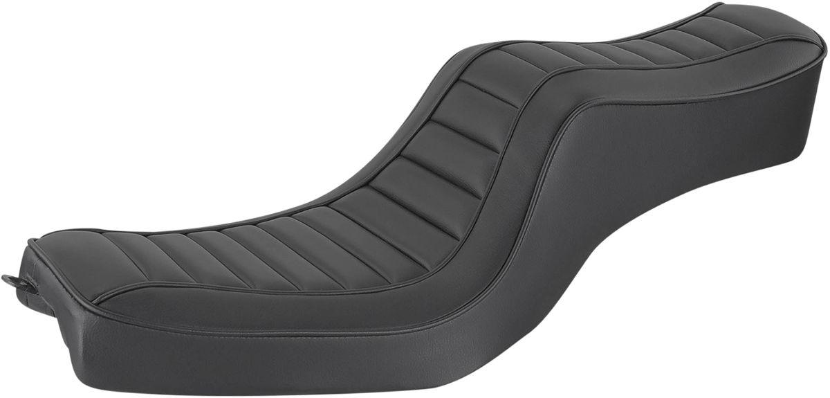 Bill's Exhausts SADDLEMEN Hog Killers Seat for Dyna HK14-001 motorcycle, featuring a custom seat design with detailed stitching.