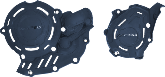 Blue Acerbis X-Power Kit body for Husqvarna KTM 2023 models, designed for off-road motorcycle protection and performance.
