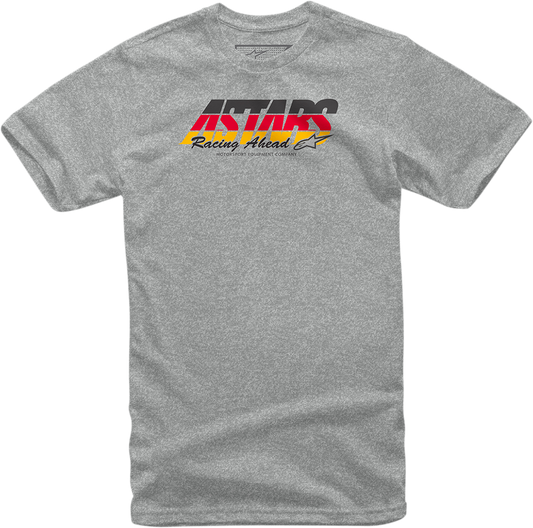 Heather gray Alpinestars Split Time T-Shirt in XL, featuring the Alpinestars logo on the front.