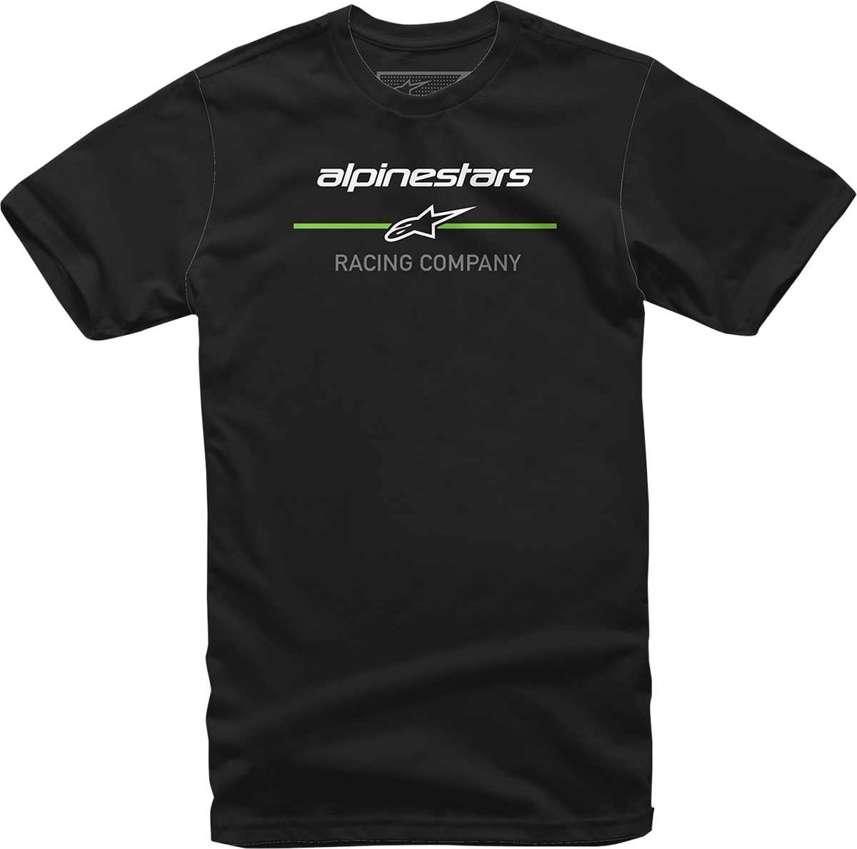 Black Alpinestars Bettering T-Shirt in 2XL, featuring a casual fit and branded logo on the front.