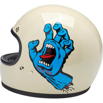 BILTWELL Gringo helmet in Santa Cruz design, XS size, featuring a sleek, durable motorcycle helmet with bold graphics and ventilation.