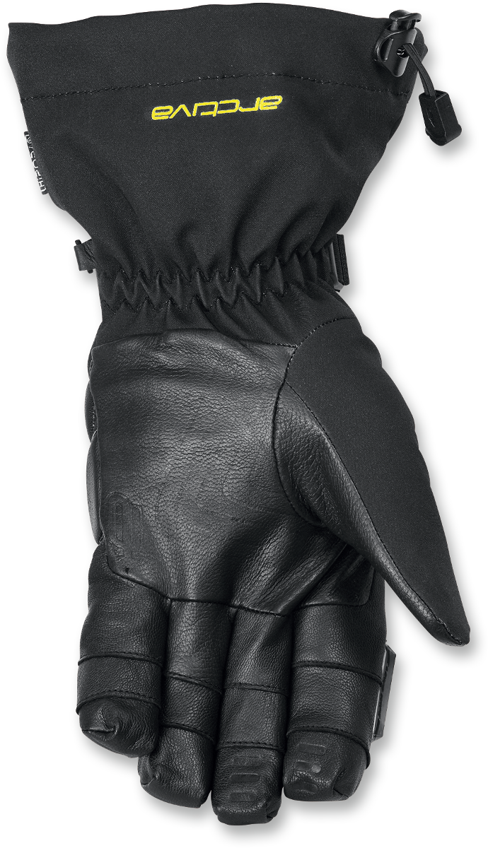 ARCTIVA Meridian Gloves - Black/Hi-Vis Yellow - 2XL 3340-1210 - Howling Moto