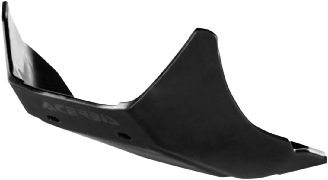 Black ACERBIS skid plate for CRF250L motorcycle, designed to protect the body and engine from debris and impacts.
