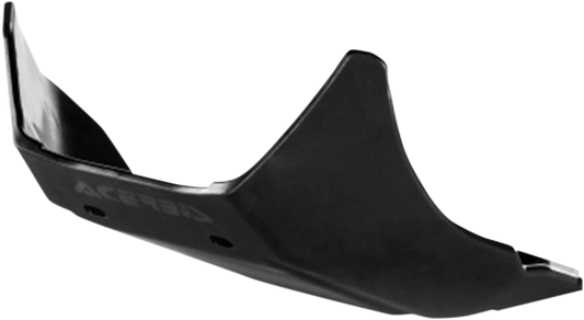 Black ACERBIS skid plate for CRF250L motorcycle, designed to protect the body and engine from debris and impacts.