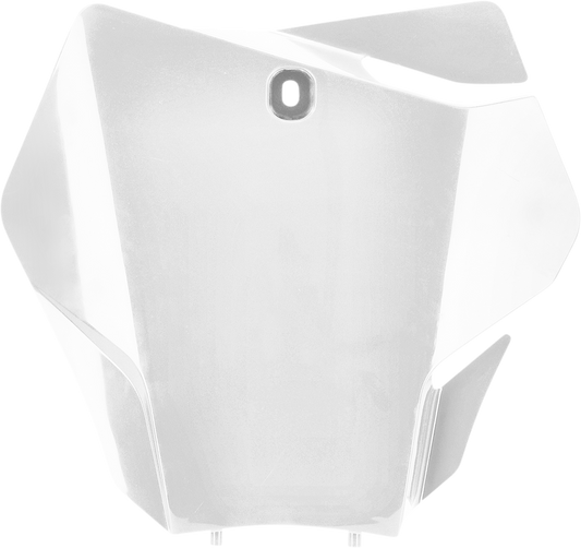 ACERBIS Front Number Plate - White 2872760002 - Howling Moto