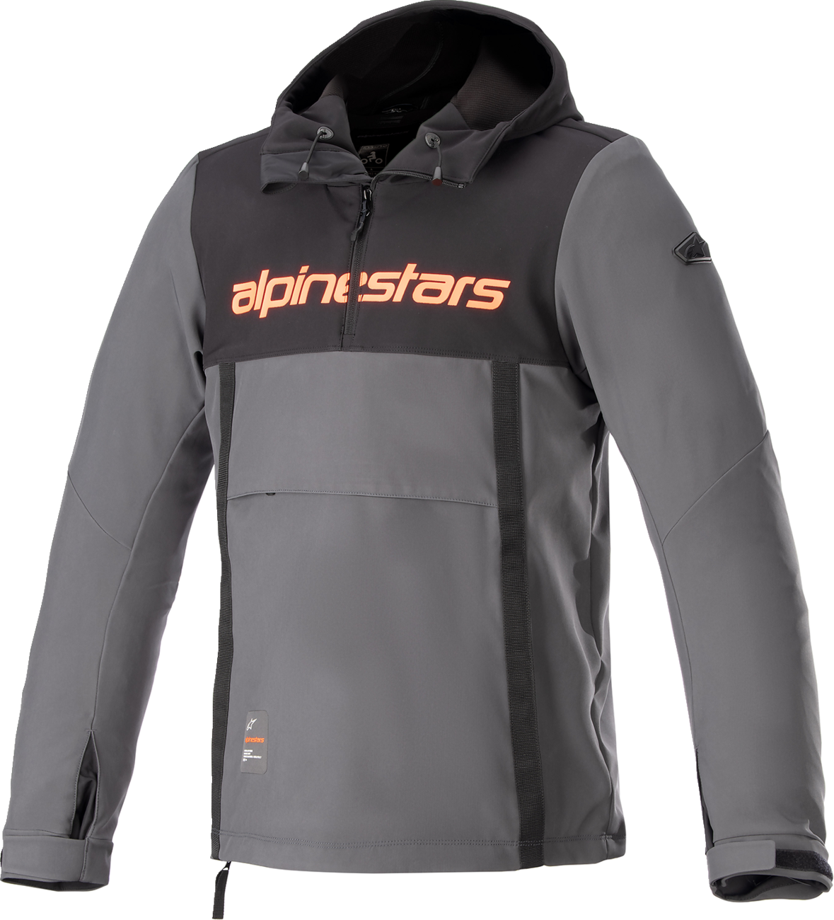 ALPINESTARS Sherpa Jacket - Black/Gray - Small 4208123-1134-S - Howling Moto