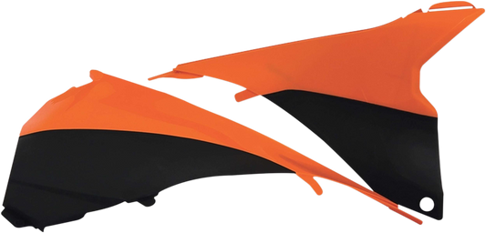 ACERBIS Airbox Cover - Black/Fluorescent Orange 2314294617 - Howling Moto