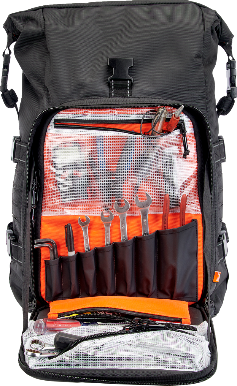 BILTWELL EXFIL-80 Motorcycle Bag - Gen 2 - Black 3014-01 - Howling Moto