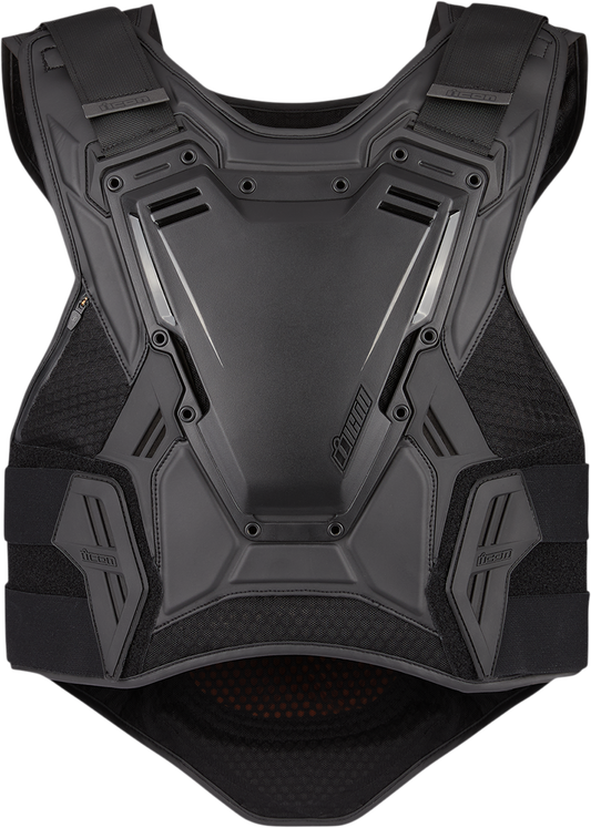 Bill's Exhausts ICON Field Armor 3™ Stealth vest in size L/XL, featuring tactical design with protective armor and adjustable straps.