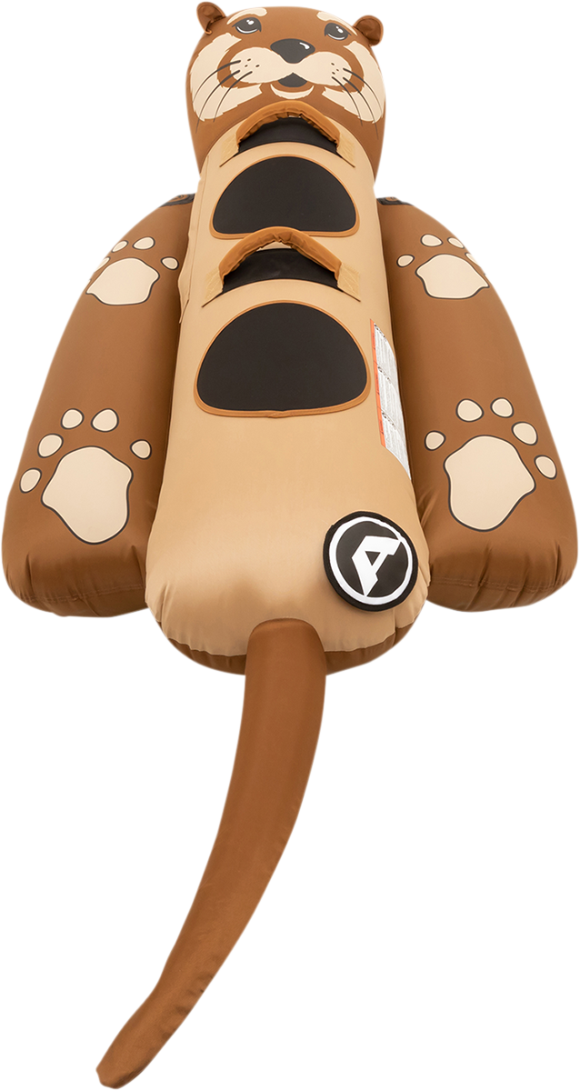 Bill's Exhausts Otter Riding Tube water toy from AIRHEAD SPORTS GROUP, featuring colorful inflatable design for water fun.