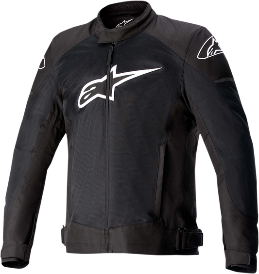 Alpinestars T SP X Superair motorcycle jacket in black, size XL, featuring lightweight design and protective gear.