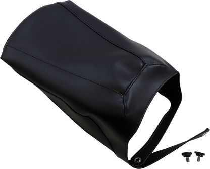 Bill's Exhausts SHOW CHROME Max Mount Cover for Ryker H40-403BK engine, chrome finish, durable protective engine cover.