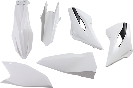 Acerbis standard replacement body kit for motorcycles, OEM 2393434584, featuring assembled body panels and components.