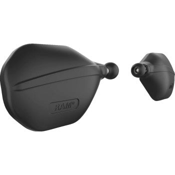 RAM MOUNTS Tough-Mirror™ - Side View - Oval - Black - Left/Right with Ball RAM-B-465RL - Howling Moto