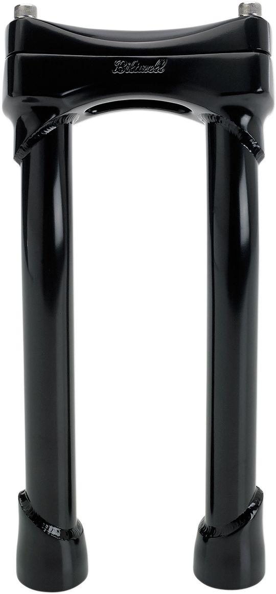 BILTWELL Risers - Murdock - Pullback - 10" - Black 6404-201-10 - Howling Moto