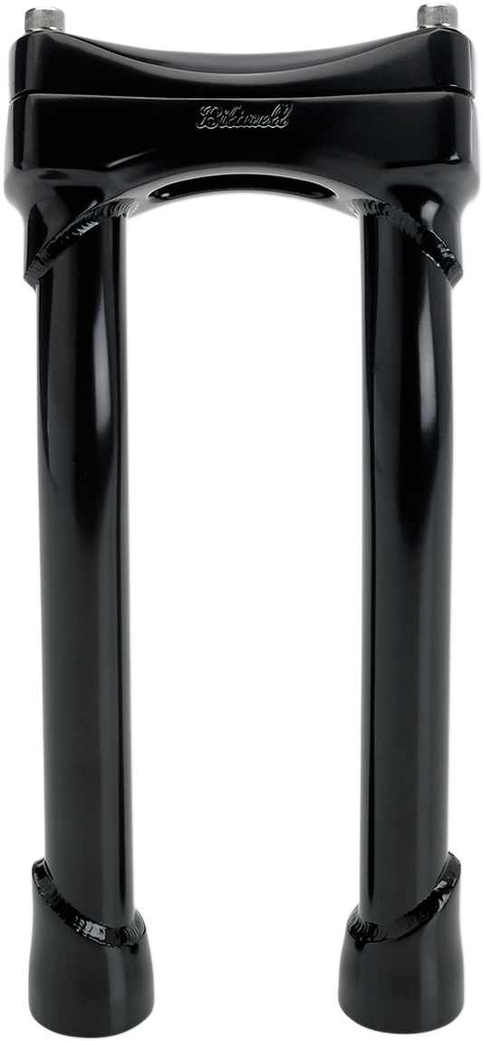 BILTWELL Risers - Murdock - Pullback - 10" - Black 6404-201-10 - Howling Moto