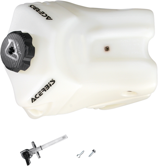 Natural gas tank for Honda motorcycles by ACERBIS, 1.7-gallon capacity, body style, designed for durability and fit.
