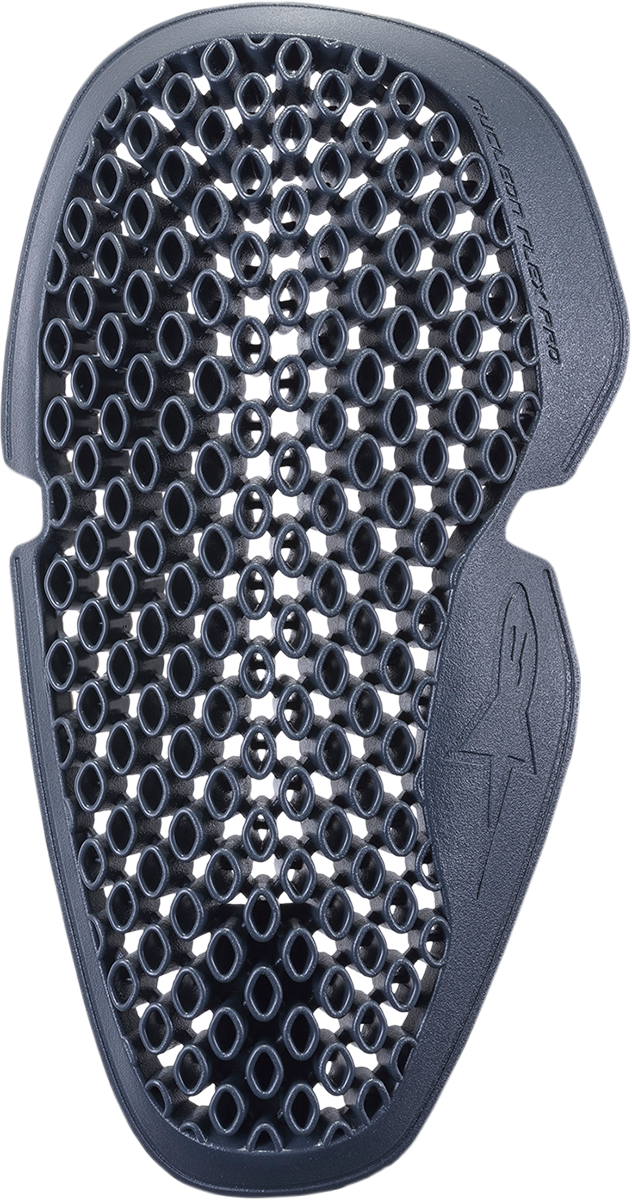Alpinestars Nucleon Flex Pro elbow guards in small size, protective gear with black and gray design for motorcycle safety