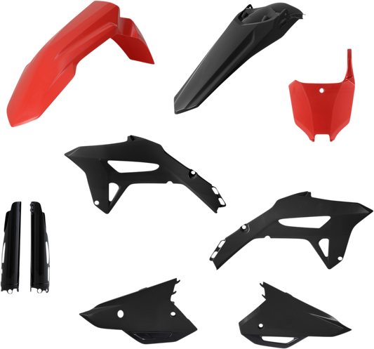 ACERBIS Full Replacement Body Kit - Red/Black CRF250R 2022-2023  / CRF450R 2021-2023  2858921042 - Howling Moto