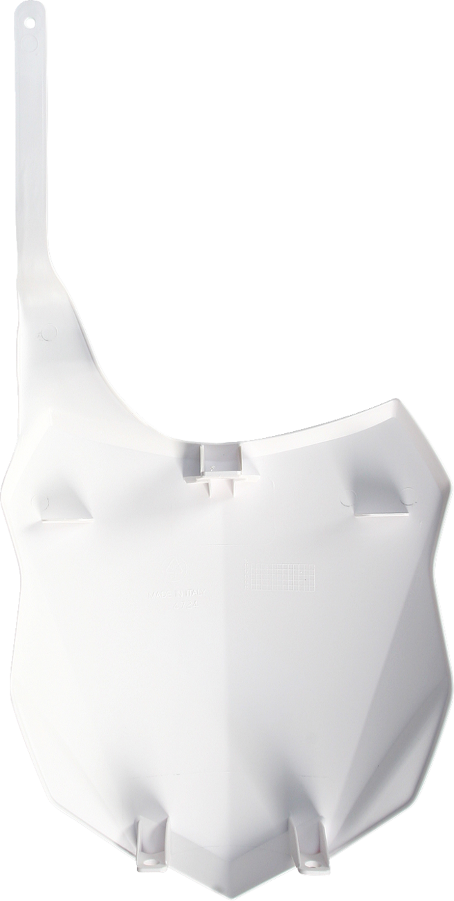 ACERBIS Front Number Plate - White 2314150002 - Howling Moto