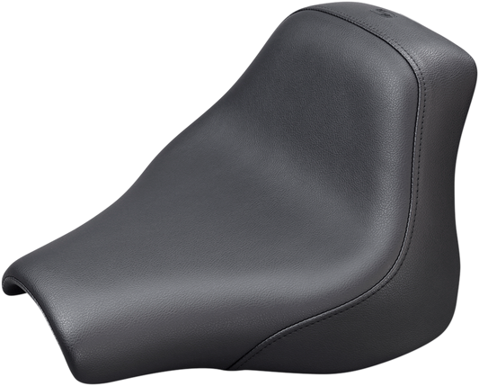 SADDLEMEN Seat - Renegade Solo - Black - Smooth 818-28-002 - Howling Moto