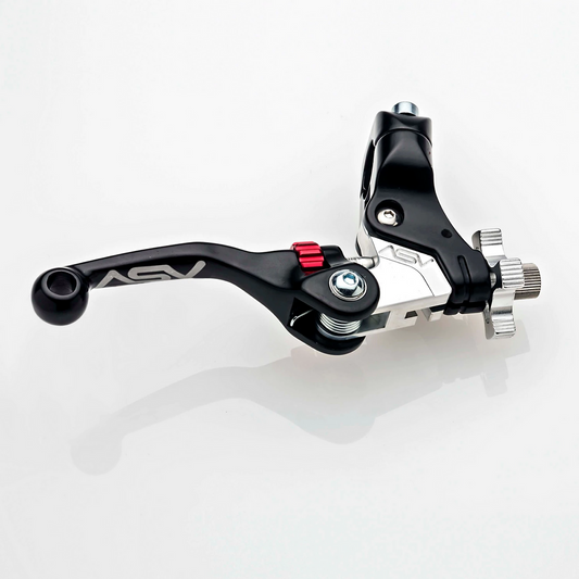 ASV F4 Series Off-Road Brake Lever with perch for cable operated front drum brakes # BDF405SX