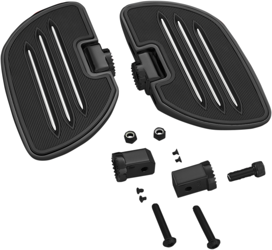Black SHOW CHROME driver board for GL1800 engine, compatible with 2021 models, designed for motorcycle engine customization.
