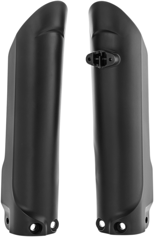 ACERBIS Lower Fork Covers for Inverted Forks - Black 2686000001 - Howling Moto