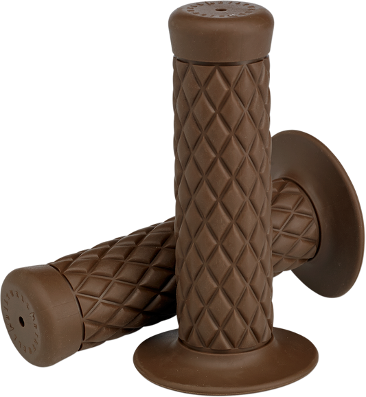 BILTWELL Grips - Thruster - 7/8" - Chocolate 6702-0478 - Howling Moto