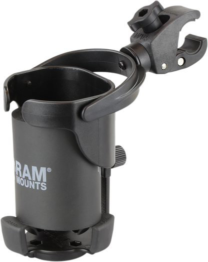RAM MOUNTS Drink Holder - Level Cup - XL - Tough-Claw - Small RAP-B-417-400U - Howling Moto