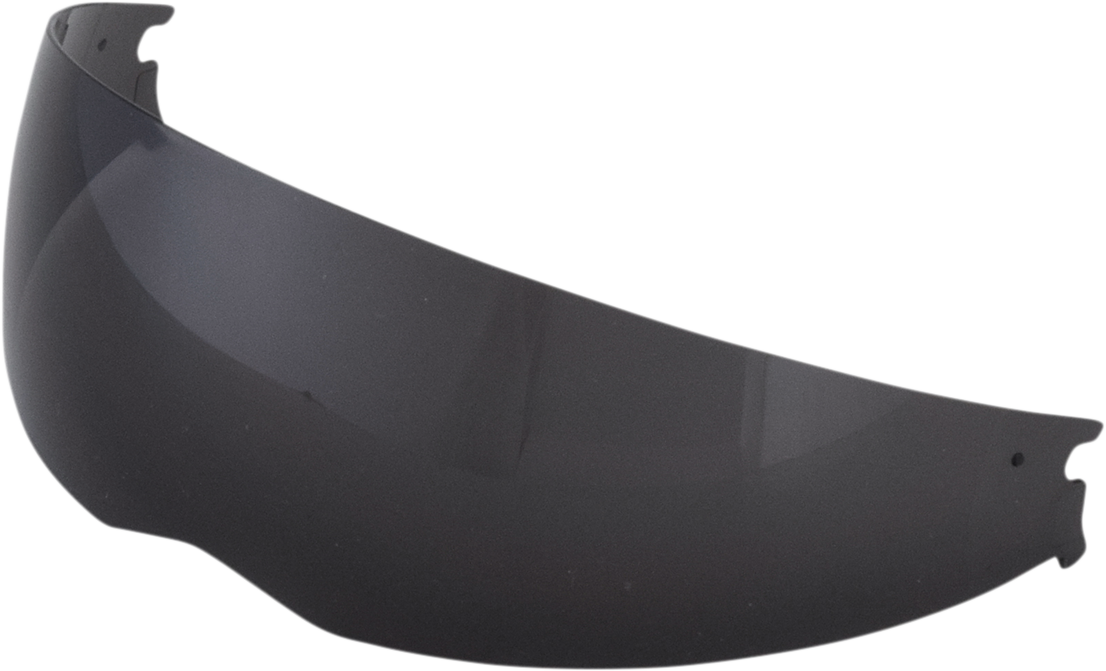 Dark brown AFX FX-60 helmet shield inner lining by Bill's Exhausts, showing close-up of the helmet interior component.